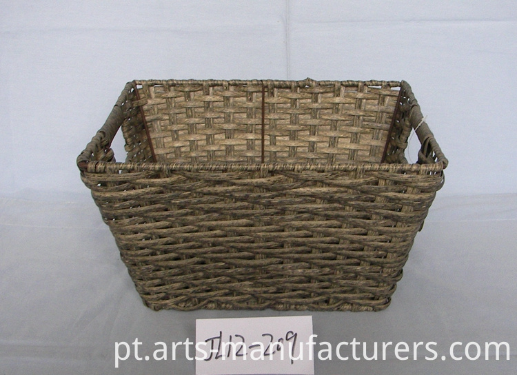 cesta de vime plastice plastice rattan basket